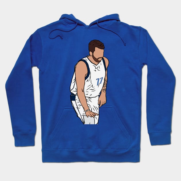 Luka Doncic "Too Small" Hoodie by rattraptees